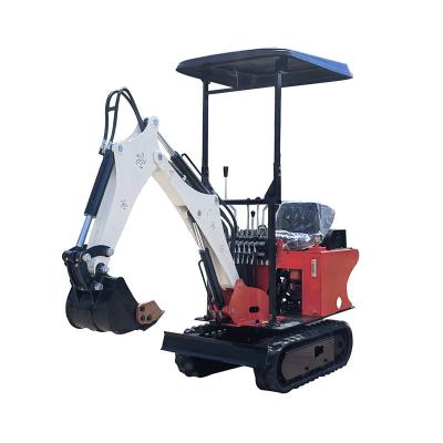 China Factory 1T CE Small Mini Garden Farm Household Hydraulic Crawler Excavator Micro Digger Bagger Excavators for sale