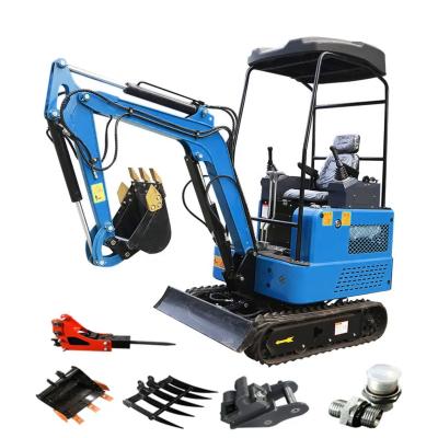 China New New Small Digger Home Garden Diesel Engine Hydraulic Chinese Crawler Mini Farm Excavator Building Material Stores Excavator for sale