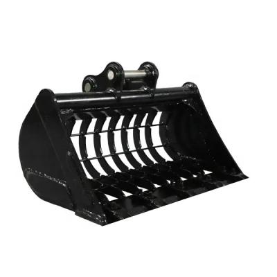 China Universal building material stores factory direct sales excavator parts mini excavator screen bucket for sale for sale