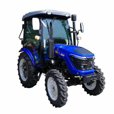 China Cultivate hot sale new 4x4 60hp farm wheel 4*4 604 farm agricultural tractor in hc brand china for sale