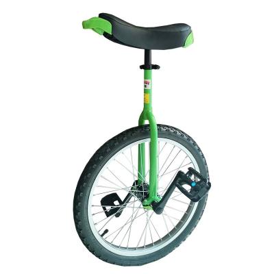 China 2022 Design Aluminum Alloy Rim Bicycle Steel Frame 1 Wheel Bicycle Balance Bike Unicycle Steel One Wheel New for sale