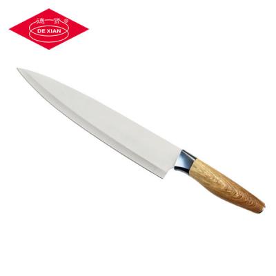 China Viable New Design Stainless Steel German Kitchen Chef Knife for sale