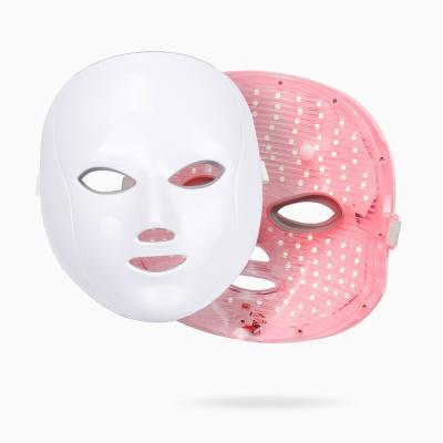 China Korean Facial Rejuvenation PDT Light Therapy Photon Mask Beauty Skin Care Mask Blood Vessel Removal LED 7 Colors Instrument for sale