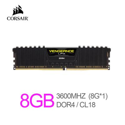 China Corsair's Revenge LPX 8GB (1 X 8GB) DDR4 3600 (PC4-25600) C18 1.35V Memory Desktop Desktop Black for sale