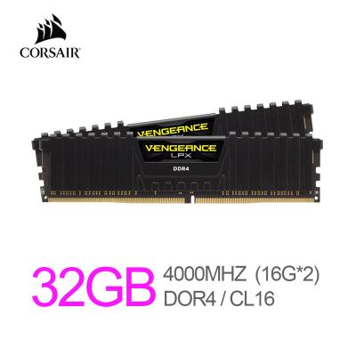 China Corsair's Revenge LPX 32GB (2 X 16GB) DDR4 4000MHz (PC4-32000) C19 1.35V Desktop Memory - Black for sale