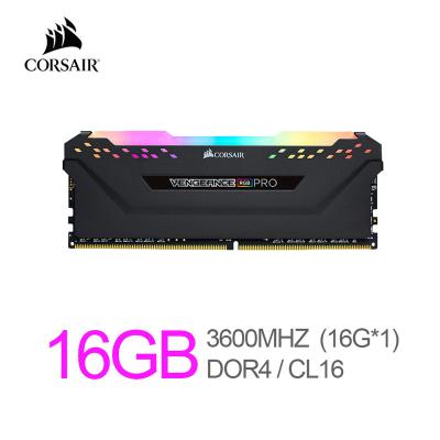 China Corsair Revenge RGB Pro DDR4 3600 (PC4-28800) C16 Memory 16GB (1x16GB) Desktop Black for sale