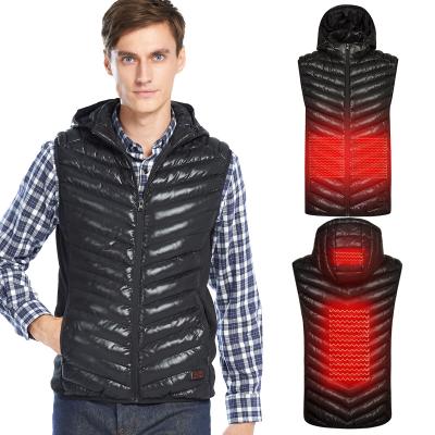 China Winter Men USB Heating Anti-Shrink Vest Keep Warm Vest For Winter for sale