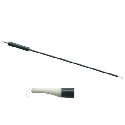 China Plastic L hook electrode monopolar laparoscopy 5mm x 330mm laparoscopic for sale