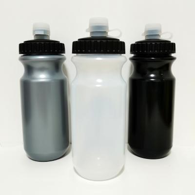 China Customized Logo LDPE Bicycle Sports Water Bottle 600ml BPA Free Viable Plastic Sport Bike Water Bottle for sale