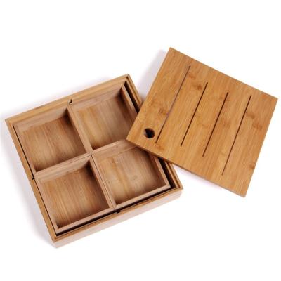 China China Solid Wooden Dried Fruit Box With Cover European Solid Wooden Snacks Candy Box for sale