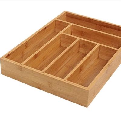 China China Custom Stylish Wooden Miscellaneous Storage Box No Lid Split Wooden Storage Box for sale