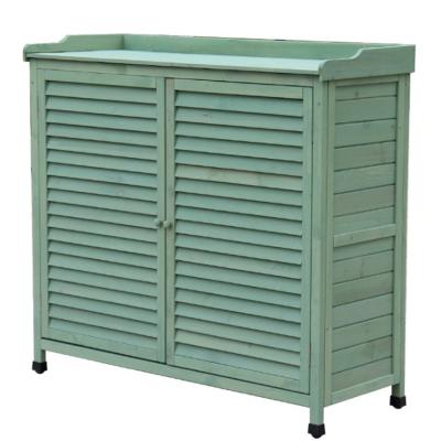 China China Storage Cabinet Multi Style Outdoor Garden Creative Customized Solid Wood Storage Box for sale