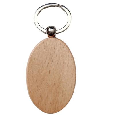 China China Wholesale Custom Creative Home Solid Wood Key Chain Products Solid Wood Pendant for sale