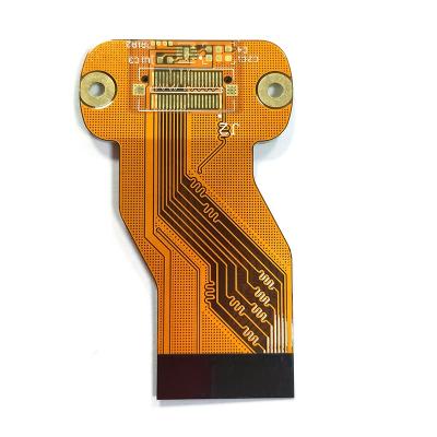 China Flexible Prototype FPCB Pi Flex Double Layer PCB Board Test Equipment PCB Manufacturing With Reinforcement for sale