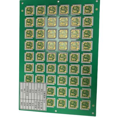 China Via Socket Resin Immersion Gold Rogers 4350 High Frequency PCB Board Used For Signal Printing Model Board for sale