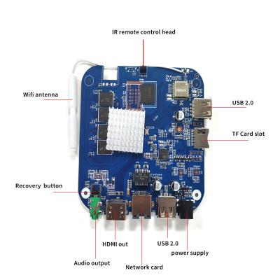 China 4GB RDA 64GB eMMC Allwinner PCBA andriod Android Development Board Embedded Linux A10 Panel Arm Development Board Linux for sale