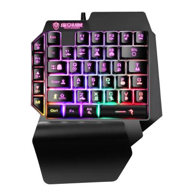 China Keyboard made of numeric keypad hand eating chicken game throne mobile tablet game for sale