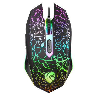 China 6D Game Chicken Game Chicken E-sports Cowboy Internet Cowboy Mouse Factory Direct Sales Luminous Gaming Mouse for sale