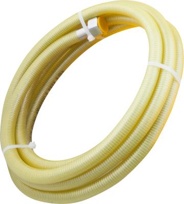 China YELLOW Flexible Gas GA BRAND Stainless Steel Gas Tube Gas Hose With 30m Per Roll for sale