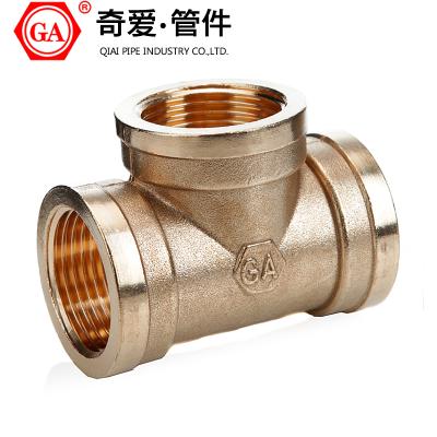 China Brass ppr pipe male and female fittings bathroom fittings construction area tee names for sale