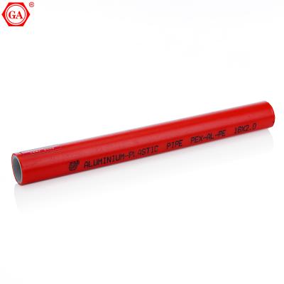 China PEX-AL-PEX Corrosion Resistant Multilayer Pipe GA Brand Plastic Pex Tube Laser / pex pipe for sale