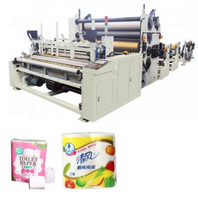 China Factory Mini Tissue Paper Rewinding Machine Toilet Paper Making Machine Cheap Price for sale