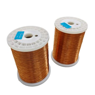 China AWG 46-11 Round Polyurethane Enamel Coated Copper Wire For Solderable Material for sale