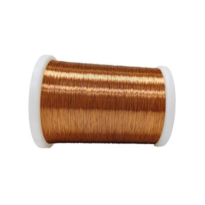 China AWG 46-11 Polyurethane Enamel Round Copper Wire Grade Three Thermal Class 130 for sale