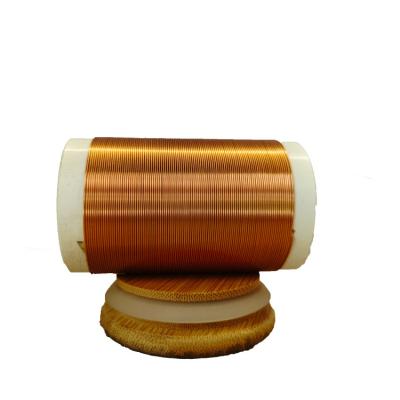 China AWG 46-11 Polyurethane Copper Round Enamelled Wire For Solderable Material for sale
