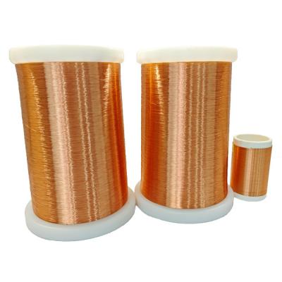 China AWG 46-10 UEWN Grade One Overcoat Polyamide Enamelled Wire For General Motor Thermal Class 130 for sale