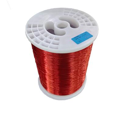 China 0.04mm - 1.60mm UEWF U3 Enamelled Round Copper Wire chemical resistant Thermal Enamel Wire for sale