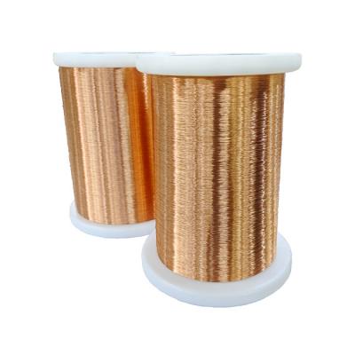 China Heat Resistant Polyurathane Enamelled Round Copper Wire 0.04mm - 1.60mm Class 155 UEWF U1 for sale