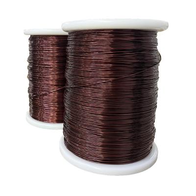 China Copper Round Enameled Winding Wire Overcoat Polyamide Imide HAI Single à venda