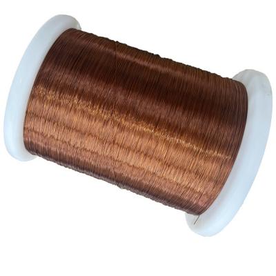 China 0.10mm - 2.20mm Enameled Insulated Wire Overcoat Polyamide Copper Wire Thermal Class 155 for sale