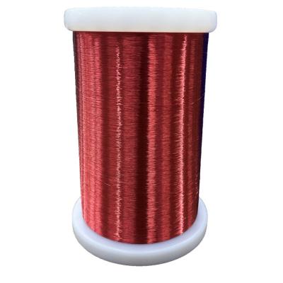 China Class 155 Enamelled Round Copper Wire UEWF Heavy Polyurethane AWG 46-10 Diameter for sale