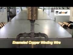 copper round enameled winding wire overcoat polyamide imide hai single