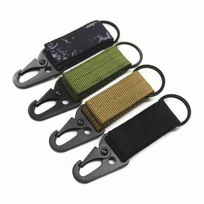 China Webbing Buckle Metal Eagle Nickel Free Nylon Beak Hooks Alloy Key Rings Hang Accessories For Mountaineering Clothes for sale