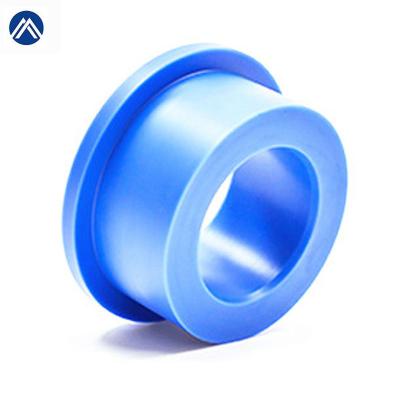 China Custom Machining CNC Turning Parts ABS Nylon CNC Pom Pom Plastic Joints Service Auto Aluminum CNC Lathe Machining Turning Parts For Bushing for sale