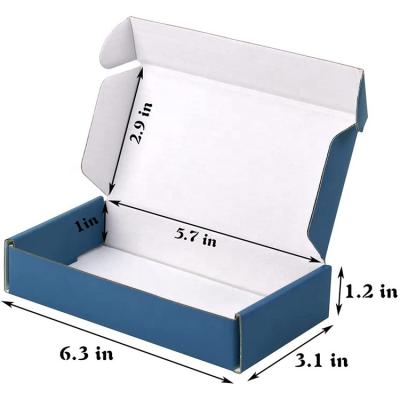 China Recyclable Wholesale Custom Cardboard Recycled Gift Box Mailing Paper Box Corrugated Packaging for sale