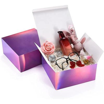 China Recyclable Custom Colorful Sweet Flower Paper Box Candy Favor Boxes Packaging Paper Gift Box for sale