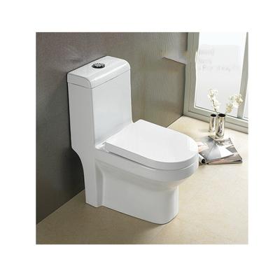 China Double-flow Factory Price Siphonic One Piece Rimless Washdown Sanitary Toilet for sale