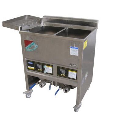 China Small Scale Industrial Chips Snacks Hotels Oil Water Fryer For Quick Convenience Stores for sale