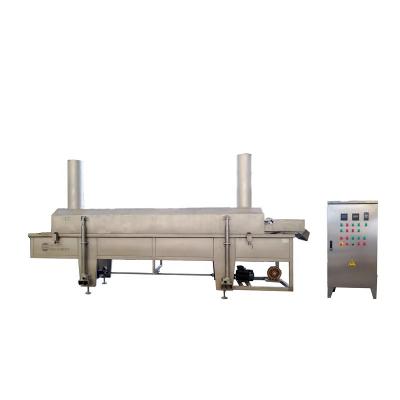 China Frying Products Automatic Snack Frying Machine Continuous Belt Chinchin Fryer for sale