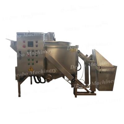 China Hotels Stainless Steel Batch Production Frying Machine For Bugles Snacks For Medium Food Factory for sale