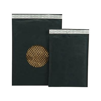 China 100% Biodegradable Protective Honeycomb Envelope Bag Black Honeycomb Paper Paper Ad for sale