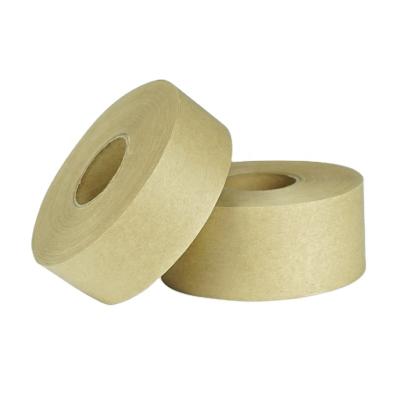 China Environmental Waterproof Practical Water Activated Kraft Paper Seal Paper Seal Tape for sale