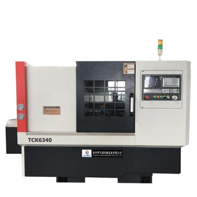 China Machinery repair shops lathe machine TCK6340S CNC lathe machine with bar driver miniator for sale