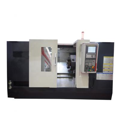 China TCK66A Machinery Repair Shops CNC Center Bed CNC Slant High Accuracy Turning Lathe for sale