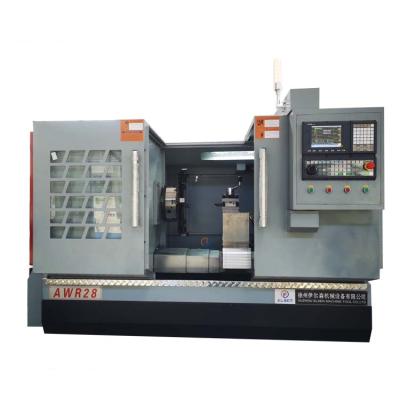 China Machine Repair Shops Car Rim Scratch Repair CNC Alloy Wheel Lathe With Ruby Probe AWR28 for sale