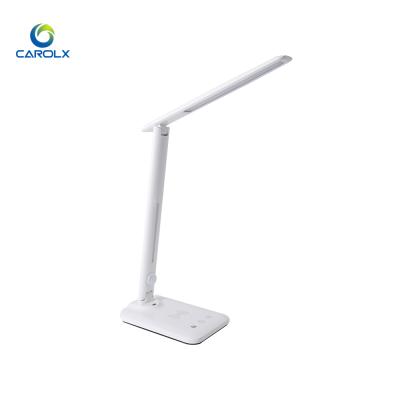 China 2021 New Usb Products Foldable ABS Material Stepless Dimmable Re-adjust Led Study Table Lamp for sale